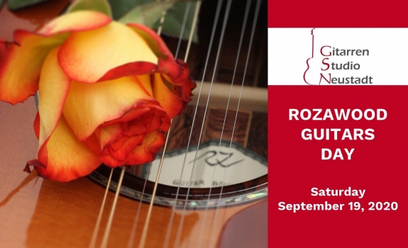 ROZAWOOD Guitars Day in Gitarren Studio Neustadt
